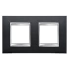 GEWISS - GEWGW16223VA PLACCA LUX INT.2+2M O.ARDESIA