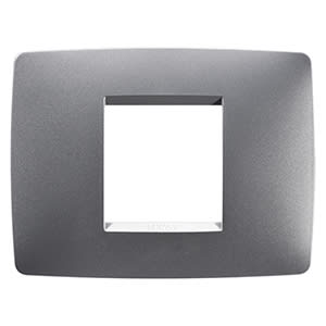 GEWISS - GEWGW16102VT PLACCA ONE 2P TITANIO