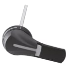 GEWISS - GEWGW98523 MAN.RINVIATA NERA+ASTA COMMUT. IP65