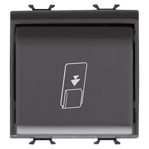 GEWISS - GEWGW12039 BADGE ELETTROMECCANICO 2M CH/BK