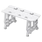 GEWISS - GEWGW44720 SUPPORTO FISSAGGIO SU GUIDA DIN MORSETTIERE CON SERRAGGIO A PIASTRINA SU GUIDA DIN