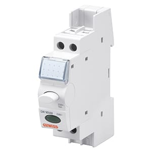 GEWISS - GEWGW96567 PULSANTE LUMINOSO - 1NC 16A 230V - ROSSO - 1 MODULO