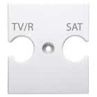 GEWISS - GEWGW10387 SUPPORTO PRESE COMBINATE TV-R-SAT CH/WT