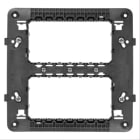 GEWISS - GEWGW16808 SUPPORTO STANDARD ITALIANO - 4+4 (sovrapposti) POSTI - CHORUSMART
