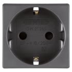GEWISS - GEWGW21265 PRESA 2P+T 16A ST.TEDESCO SY/BK