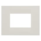 GEWISS - GEWGW16403TI PLACCA GEO - IN TECNOPOLIMERO - 3 POSTI - AVORIO - CHORUSMART