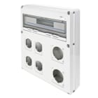 GEWISS - GEWGW68021N Q-DIN 20 MODULI - 2 FLANGE IEC 309 63A + 4 FLANGE IEC 309 16/32A - IP65