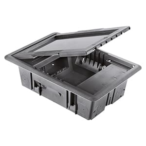 GEWISS - GEWGW24601 TORRETTA A SCOMPARSA 10P COPERCHIO CAVO