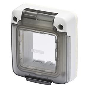 GEWISS - GEWGW27403 CALOTTA STAGNA PORT. RIGIDA 2 POSTI IP65
