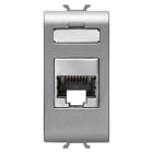 GEWISS - GEWGW14422 PRESA RJ45 - CATEGORIA 5e - FTP - 1 MODULO  CHORUSMART - TITANIO