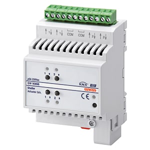 GEWISS - GEWGW90856 ATTUATORE COM.MOTORE 2 CANALI KNX/EIB
