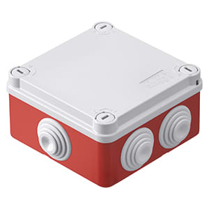 GEWISS - GEWGW44054R CASS.IP55 100X100X50 1/4G.P.GWT 960 C R.