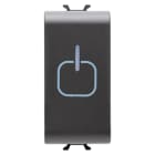 GEWISS - GEWGW12904 INTERRUTTORE TOUCH 1M NERO