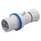 GEWISS - GEWGW60004H SPINA MOBILE DIRITTA HP - IP44/IP54 - 2P+T 16A 200-250V 50/60HZ - BLU - 6H - CABLAGGIO A VITE