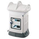 GEWISS - GEWGW68701W QMC16B - VUOTO - MONOFACCIALE - LATO A 1 PANNELLO LATO B 1 KIT IDRICO - BIANCO