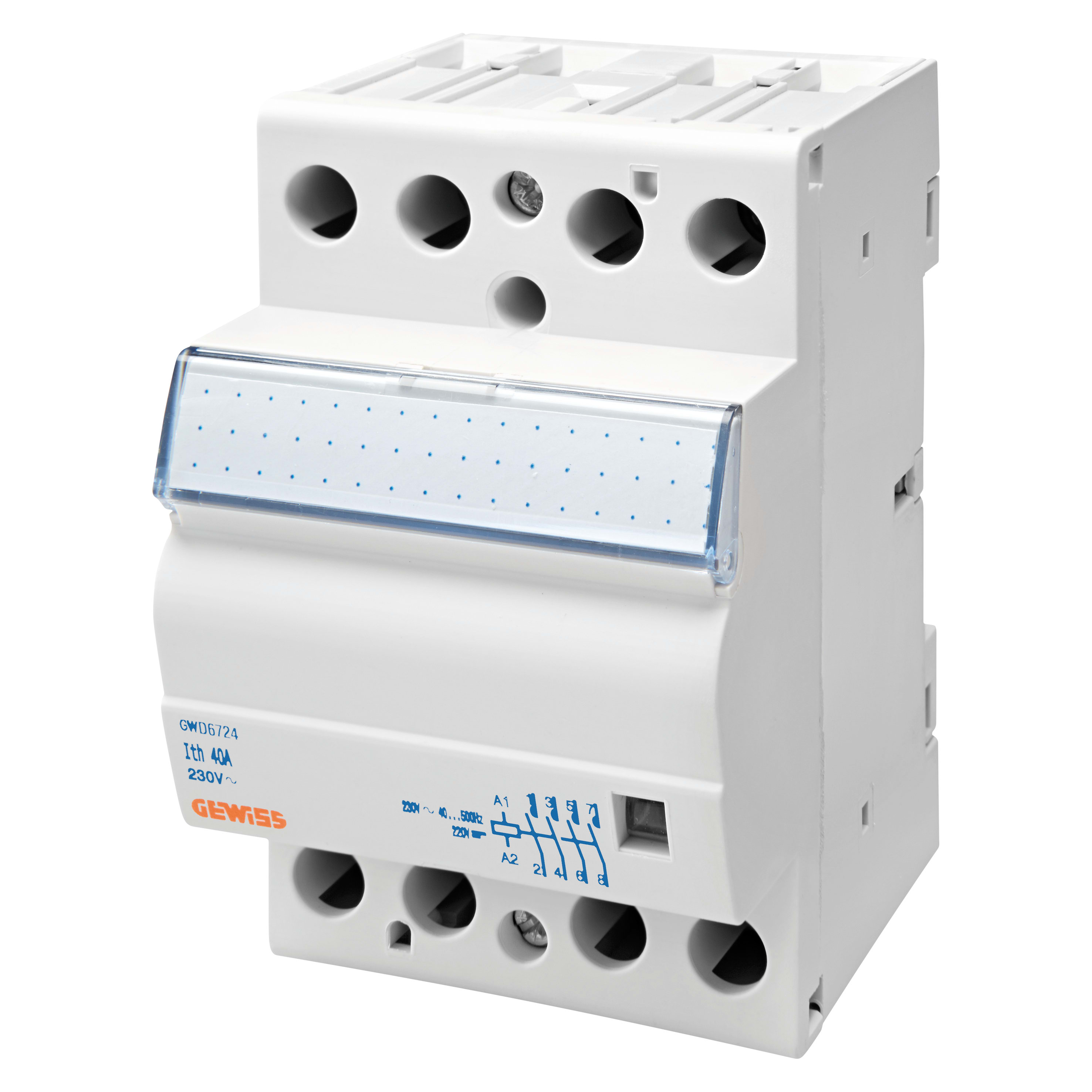 GEWISS - GEWGWD6723 CONTATTORE 40A 4NA 24V 3M