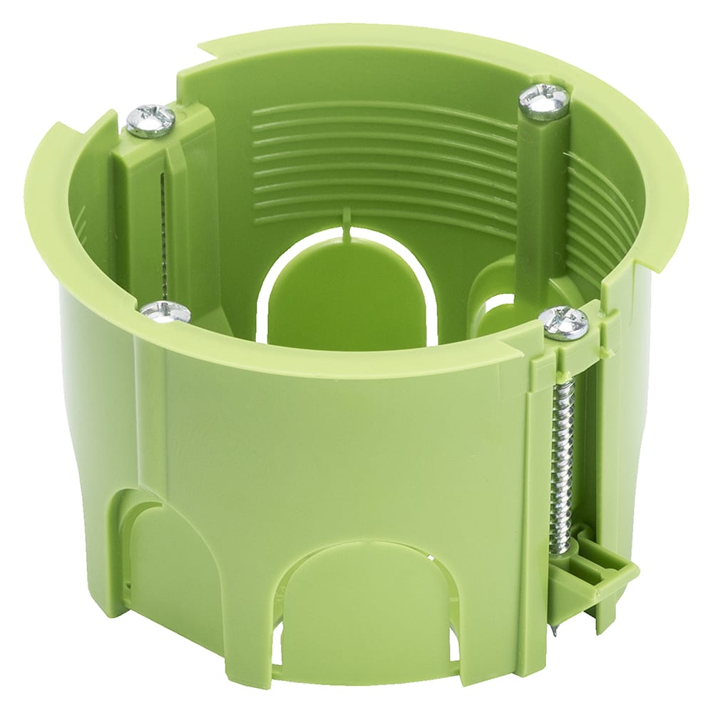 GEWISS - GEWGW24234PM SCATOLA TONDA PARETI LEGGERE GREEN