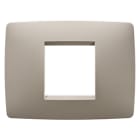 GEWISS - GEWGW16102TC PLACCA ONE - IN TECNOPOLIMERO - 2 POSTI - CANAPA - CHORUSMART