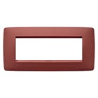 GEWISS - GEWGW16106VR PLACCA ONE 6P RUBINO