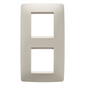 GEWISS - GEWGW16124TI PLACCA ONE INT.2+2M V.71 AVORIO