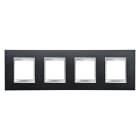GEWISS - GEWGW16228VA PLACCA LUX INT.2+2+2+2M O.ARDESIA