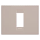 GEWISS - GEWGW16401TC PLACCA GEO - IN TECNOPOLIMERO - 1 POSTO - CANAPA - CHORUSMART