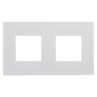 GEWISS - GEWGW16423TB PLACCA GEO INT.2+2M O.BIANCO