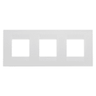 GEWISS - GEWGW16426TB PLACCA GEO INT.2+2+2M O.BIANCO
