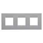 GEWISS - GEWGW16426VT PLACCA GEO INT.2+2+2M O.TITANIO