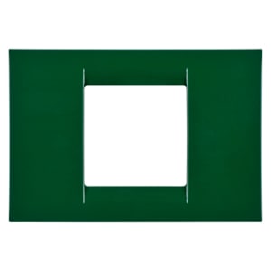 GEWISS - GEWGW22152 PLACCA 2P VERDE RACING SYSTEM VIRNA