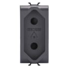 GEWISS - GEWGW12282 PRESA STANDARD ISRAELIANO - 250 V ac - 2P 10 A - 1 MODULO - NERO SATINATO - CHORUSMART