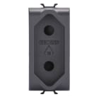 GEWISS - GEWGW12282 PRESA 1M 2P 10A STD.ISRAELIANO NERO