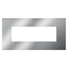 GEWISS - GEWGW16406MC PLACCA GEO 6P CROMO