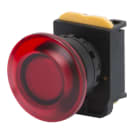 GEWISS - GEWGW74366 PULSANTE A FUNGO FORMA TONDA - DIAMETRO 40MM - SENZA RITENUTA - LUMINOSO