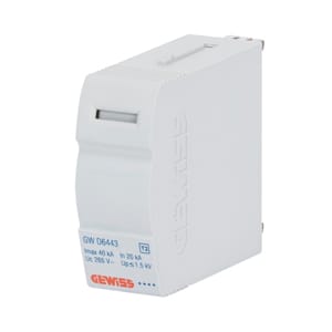 GEWISS - GEWGWD6452 LST - CARTUCCIA NEUTRO 25KA T1+2