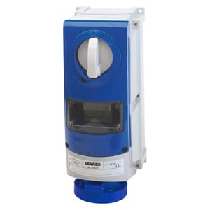 GEWISS - GEWGW66967 PRESA BL.IP66 C.F.3P+N+T 32A 230V 9H CBF