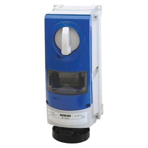 GEWISS - GEWGW66857 PRESA BL.IP66 C.F.3P+N+T 63A 500V 7H CBF