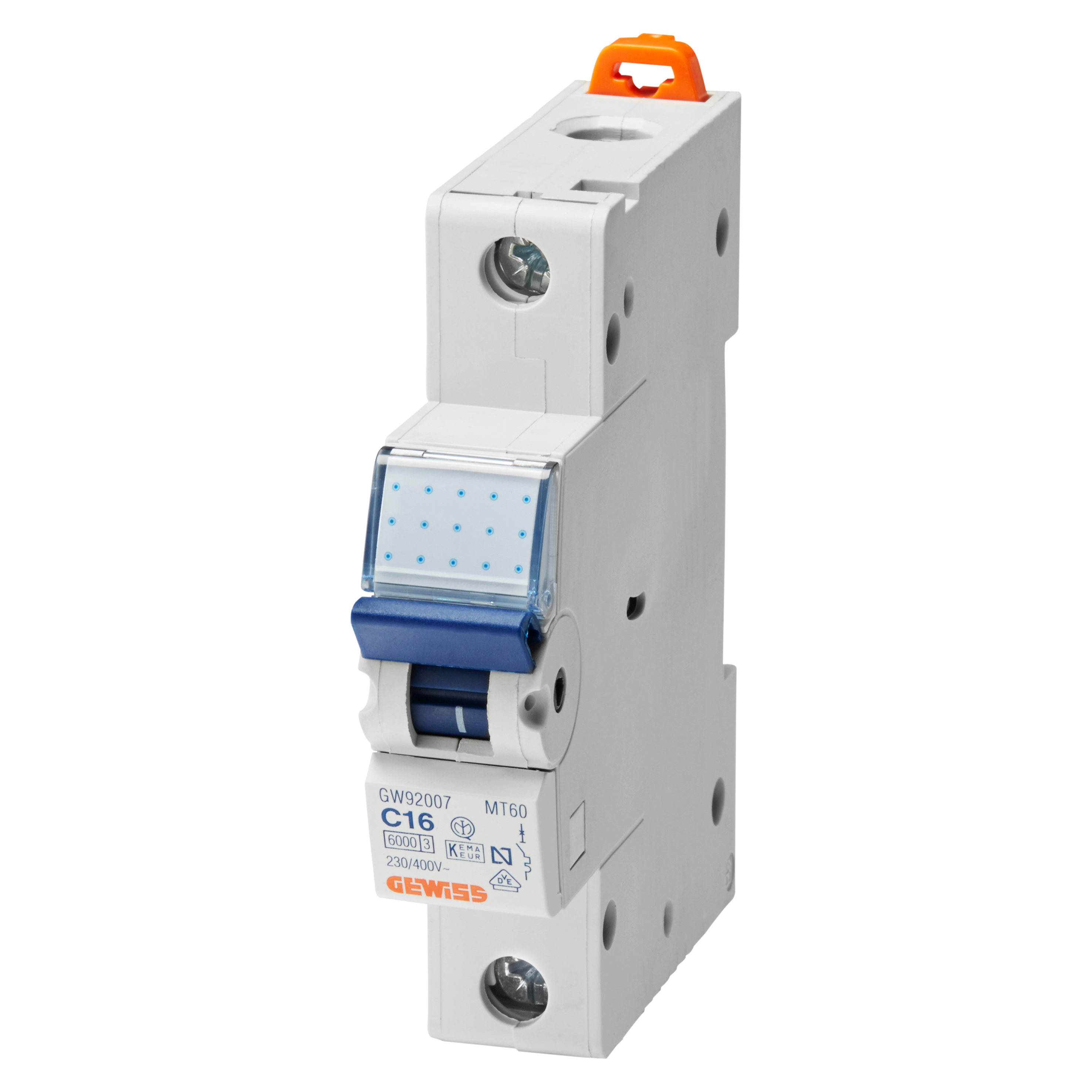GEWISS - GEWGW92410 INT. MAGNETOTERMICO 1P D32 6KA 1M