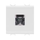 GEWISS - GEWGW10409 CONNETTORE TELEFONICO RJ11 2M BIANCO