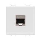 GEWISS - GEWGW10436 PRESA RJ45 - CATEGORIA 5e - FTP - 2 MODULI - BIANCO LUCIDO - CHORUSMART