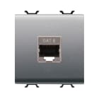 GEWISS - GEWGW14437 CONNETTORE RJ45 2M CAT.6 FTP TITANIO