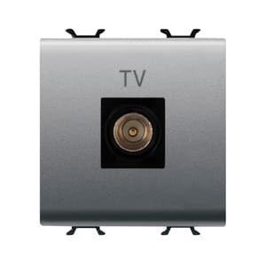 GEWISS - GEWGW14367 PRESA TV 2M DIR. CONN.MASC.9,5MM TI.