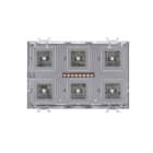 GEWISS - GEWGWA9421 MODULO PULSANTIERA TOUCH - KNX - 6 CANALI - CON SIMBOLI INTERCAMBIABILI - 3 MODULI - CHORUSMART