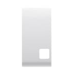 GEWISS - GEWGW10551 TASTO INTERCAMBIABILE PER PULSANTIERA - DA COMPLETARE CON LENTE - 1 MODULO - BIANCO - CHORUSMART