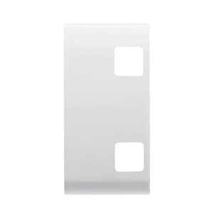 GEWISS - GEWGW10553 TASTO INTERCAMBIABILE PER PULSANTIERA - DA COMPLETARE CON 2 LENTI - 1 MODULO - BIANCO - CHORUSMART