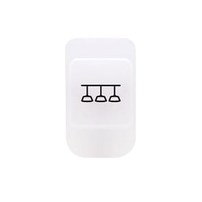 GEWISS - GEWGW10526A LENTE CON SIMBOLO ILLUMINABILE - LUCE CORRIDOIO