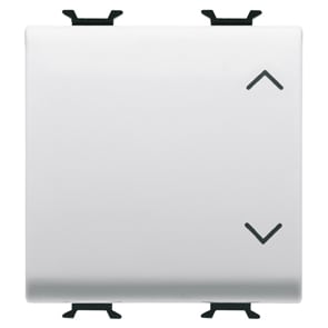 GEWISS - GEWGW10123 COMMUTATORE 2M 1P 10AX SU-GIU BIANCO