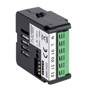GEWISS - GEWGWA1522 ATT.ON/OFF 2CH IN TENSIONE ZIGBEE