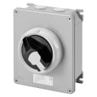 GEWISS - GEWGW70417NM INT.SEZ.HP CASS.MET.25A 3P+N COMANDO