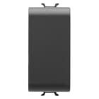 GEWISS - GEWGW12195 COPRIFORO - 1 MODULO - NERO SATINATO - CHORUSMART